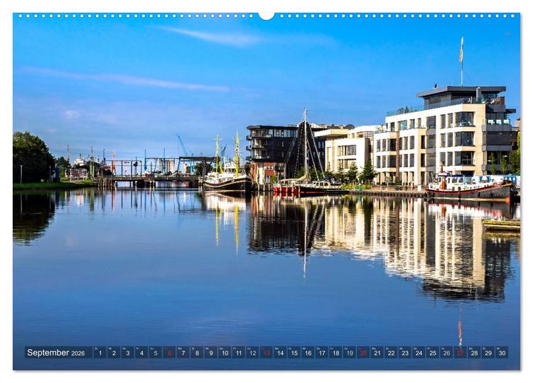 Produktbild: EMDEN Atemberaubende Momente am Wasser (Wandkalender 2026 DIN A2 quer), CALVENDO Monatskalender