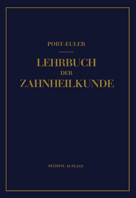 Produktbild: Lehrbuch der Zahnheilkunde