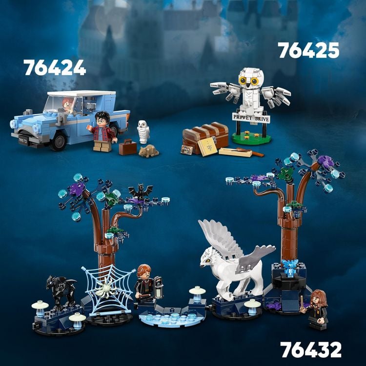Produktbild: LEGO Harry Potter 76425 Hedwig im Ligusterweg 4 Spielzeug mit Eule-Figur