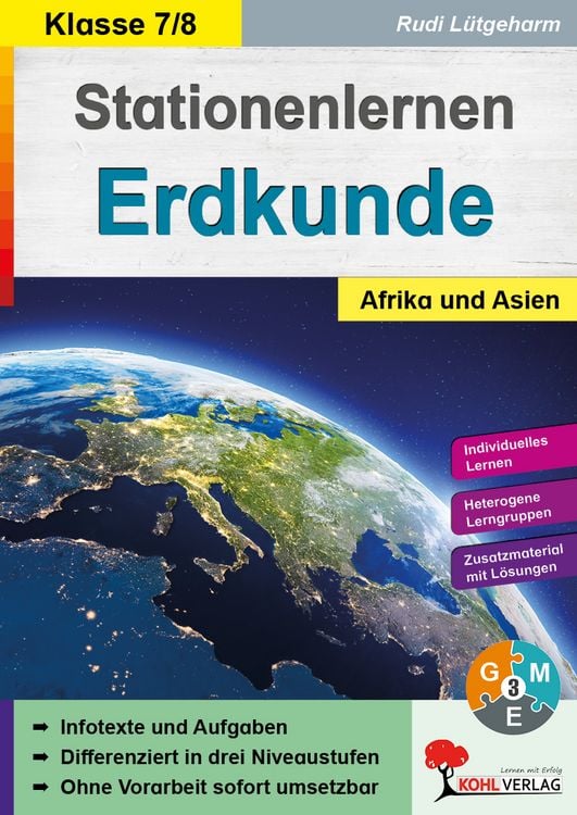 Produktbild: Stationenlernen Erdkunde / Klasse 7-8