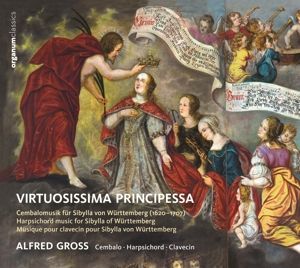 Produktbild: Virtuosissima Principessa: Cembalomusik f&uuml;r Sibyll
