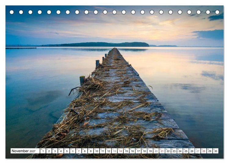 Produktbild: Insel R&uuml;gen - Meine wilde Ostsee-Romanze (Tischkalender 2027 DIN A5 quer), CALVENDO Monatskalender