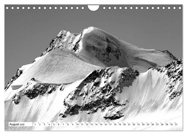 Produktbild: Dreitausender in den Alpen (Wandkalender 2026 DIN A4 quer), CALVENDO Monatskalender