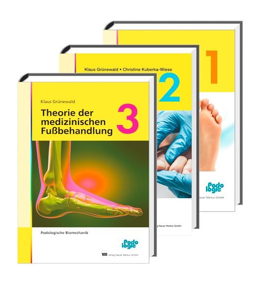 Produktbild: Theorie der medizinischen Fu&szlig;behandlung, Band 1-3, Set