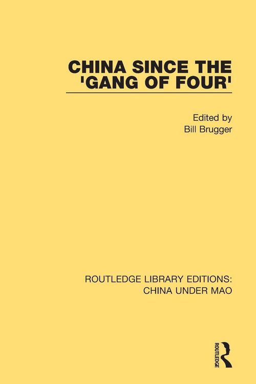 Produktbild: China Since the 'Gang of Four'