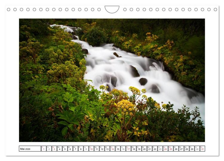 Produktbild: Island (Wandkalender 2026 DIN A4 quer), CALVENDO Monatskalender
