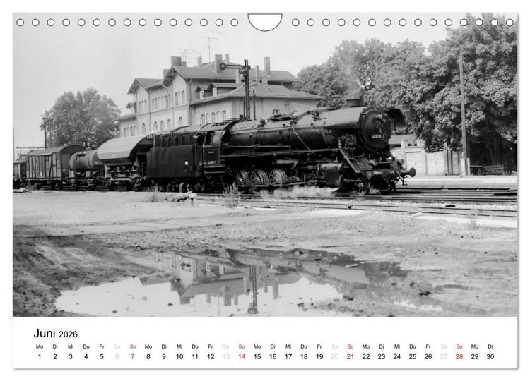 Produktbild: Dampfloks in der DDR (Wandkalender 2026 DIN A4 quer), CALVENDO Monatskalender