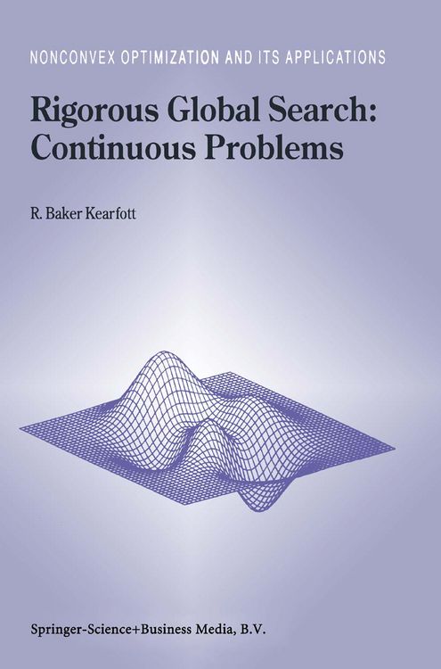 Produktbild: Rigorous Global Search: Continuous Problems