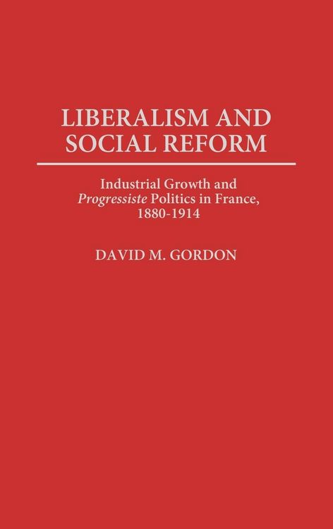 Produktbild: Liberalism and Social Reform