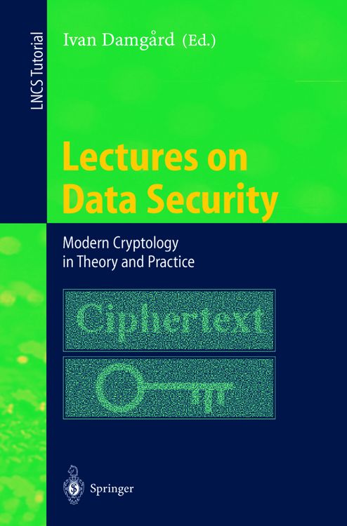 Produktbild: Lectures on Data Security