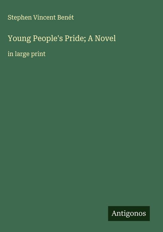 Produktbild: Young People's Pride; A Novel