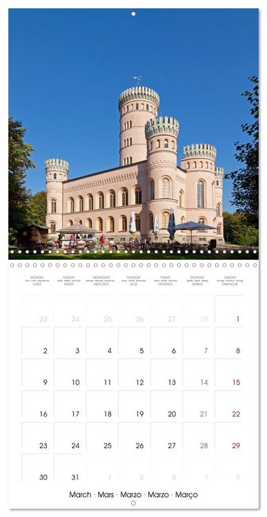 Produktbild: Romantic Castles and Palaces in Germany (Wall Calendar 2026 12 &times; 12 Inch) CALVENDO 12 Month Wall Calendar