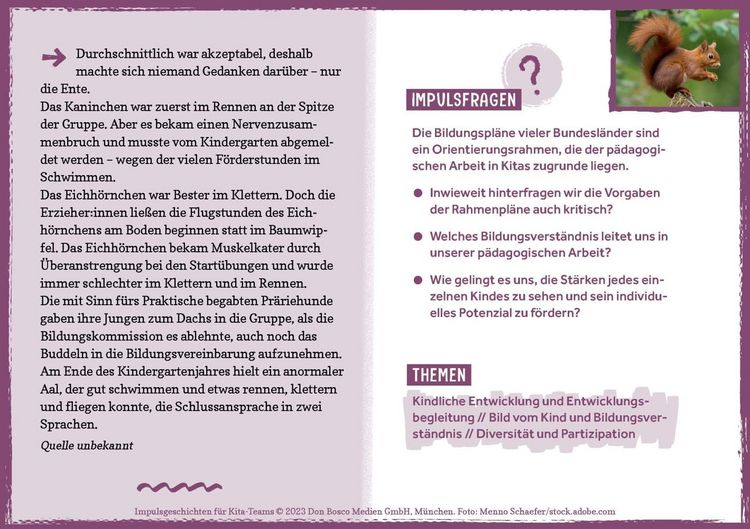 Produktbild: Impulsgeschichten f&uuml;r Kita-Teams