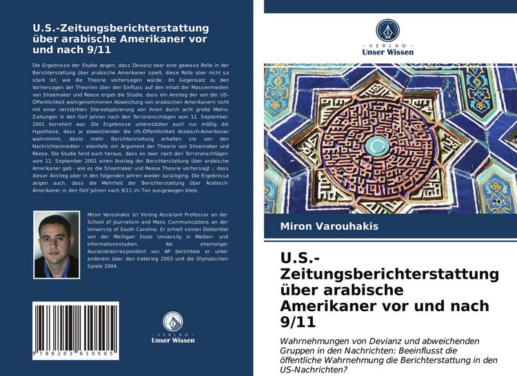 Produktbild: U.S.-Zeitungsberichterstattung &uuml;ber arabische Amerikaner vor und nach 9/11