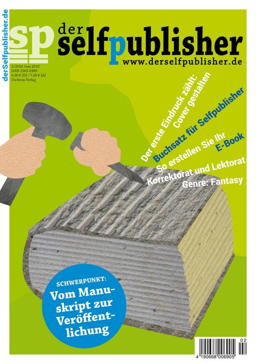 Produktbild: Der selfpublisher 2, 2-2016, Heft 2, Juni 2016