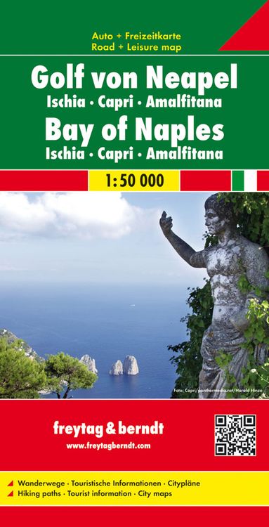 Bild vom Artikel Golf von Neapel - Ischia - Capri - Amalfitana 1 : 50 000 Autokarte vom Autor Freytag-Berndt und Artaria KG
