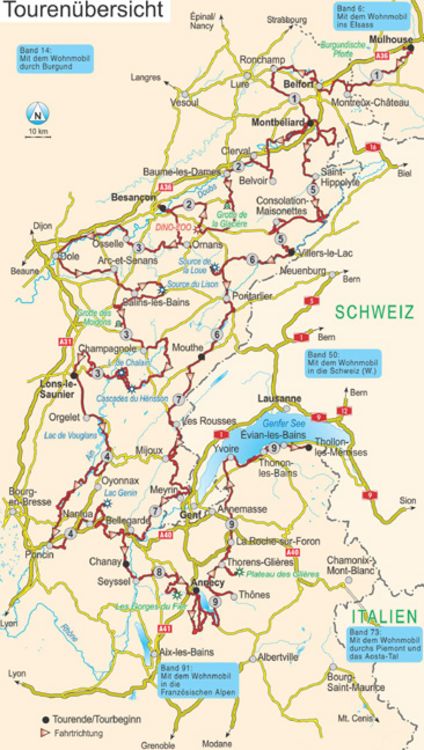 Produktbild: Mit dem Wohnmobil in den Französischen Jura