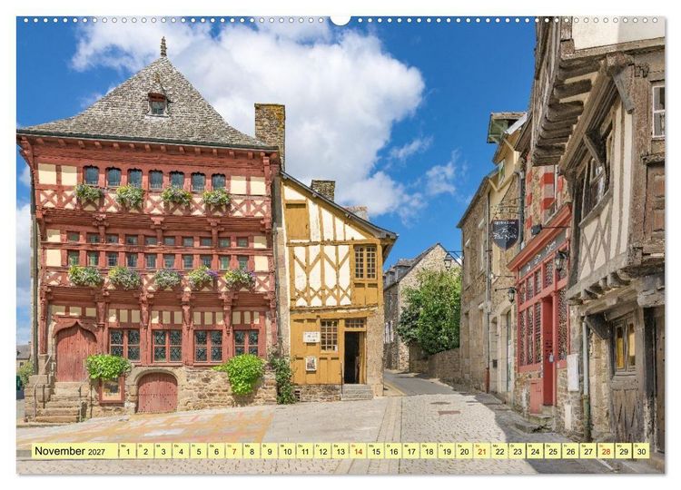 Produktbild: Mystische Bretagne (hochwertiger Premium Wandkalender 2027 DIN A2 quer), Kunstdruck in Hochglanz