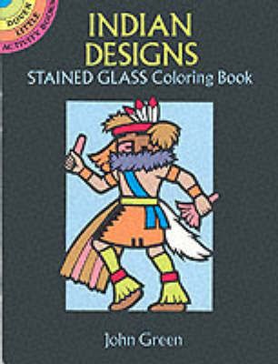 Produktbild: Indian Designs Stained Glass Coloring Book