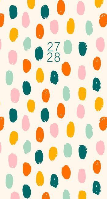 Produktbild: Happy Dots 2-Year 2027-28 3.5 X 6.5 Monthly Pocket Planner