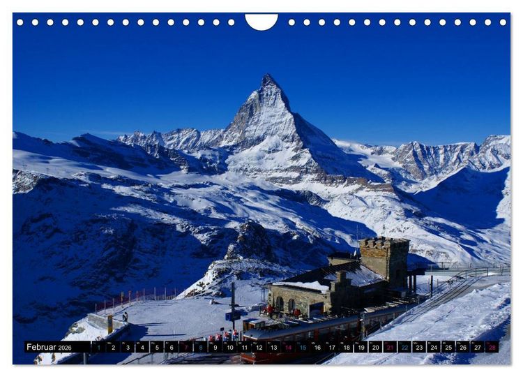 Produktbild: MATTERHORN. Faszination und Magie (Wandkalender 2026 DIN A4 quer), CALVENDO Monatskalender