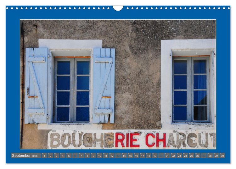 Produktbild: Hereinspaziert &ndash; Ladenfronten in Frankreich (Wandkalender 2026 DIN A3 quer), CALVENDO Monatskalender