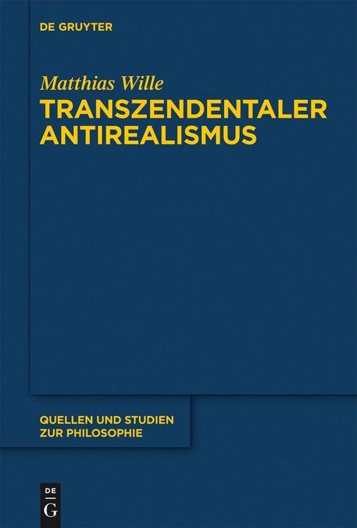 Produktbild: Transzendentaler Antirealismus