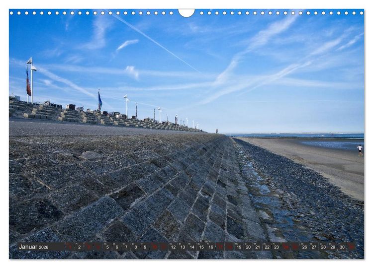 Produktbild: Norderney - von barfuss bis Cocktail (Wandkalender 2026 DIN A3 quer), CALVENDO Monatskalender