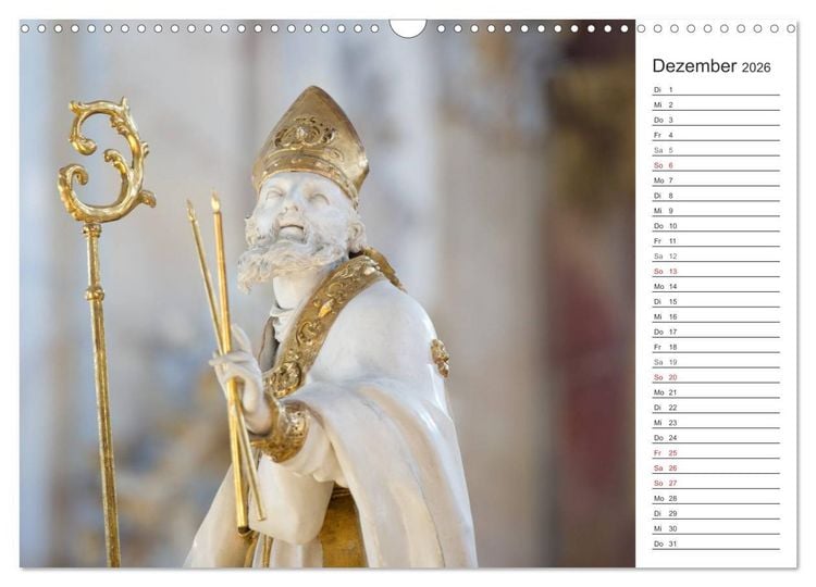 Produktbild: Vierzehnheiligen (Wandkalender 2026 DIN A3 quer), CALVENDO Monatskalender