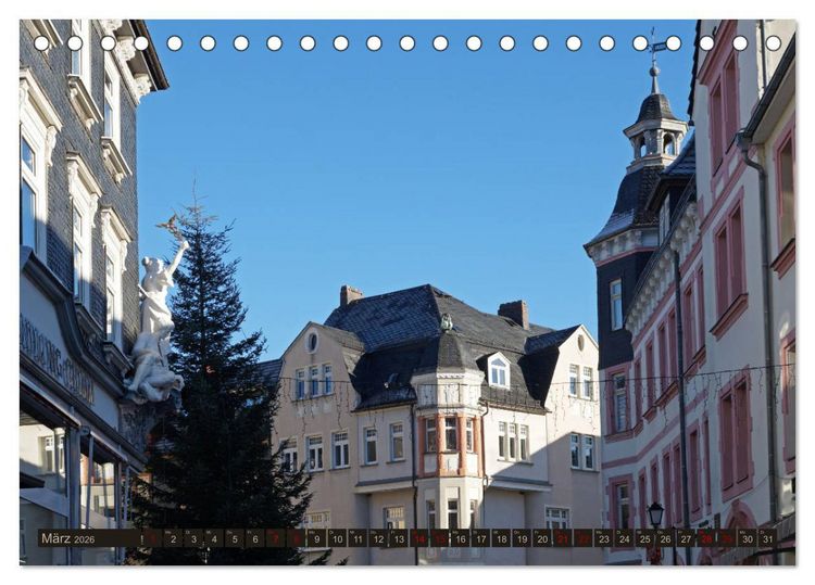 Produktbild: Ilmenau in Th&uuml;ringen. Goethe- und Universit&auml;tsstadt (Tischkalender 2026 DIN A5 quer), CALVENDO Monatskalender