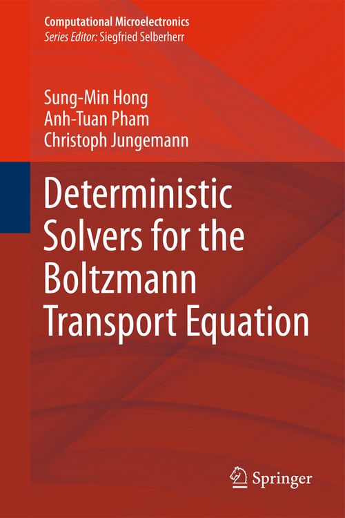 Produktbild: Deterministic Solvers for the Boltzmann Transport Equation