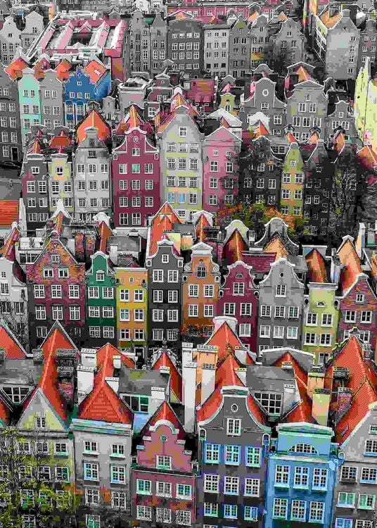 Produktbild: Erwachsenenpuzzle 1000 Teile - Danzig in Polen
