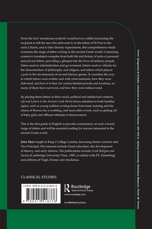 Produktbild: Life and Letters in the Ancient Greek World