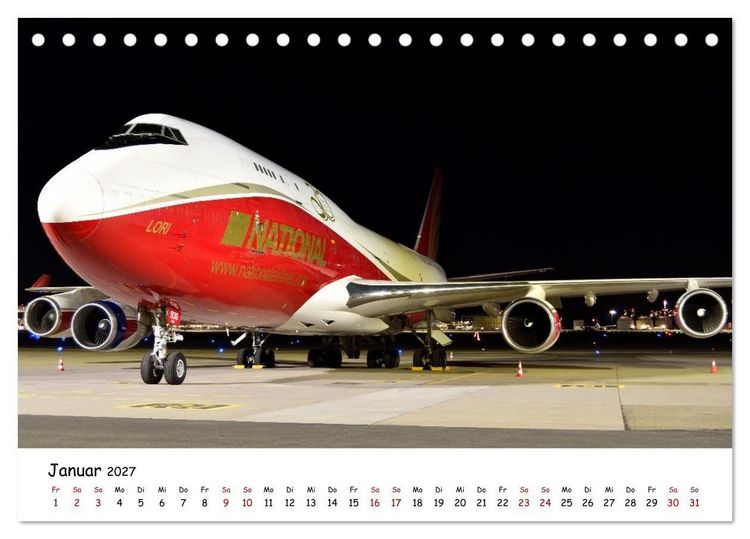 Produktbild: Faszination Luftfahrt Vielfalt zwischen Himmel und Vorfeld (Tischkalender 2027 DIN A5 quer), CALVENDO Monatskalender