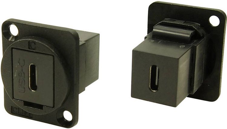 Produktbild: Cliff XLR Adapter USB-C&reg; Buchse auf USB-C&reg; Buchse Adapter CP30201 CP30201 Inhalt: 1St.
