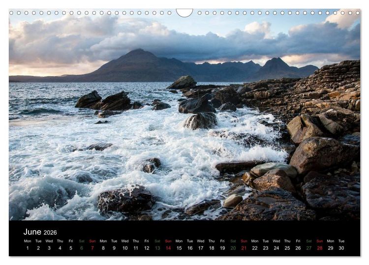 Produktbild: Scenes from the Isle of Skye (Wall Calendar 2026 DIN A3 landscape), CALVENDO 12 Month Wall Calendar