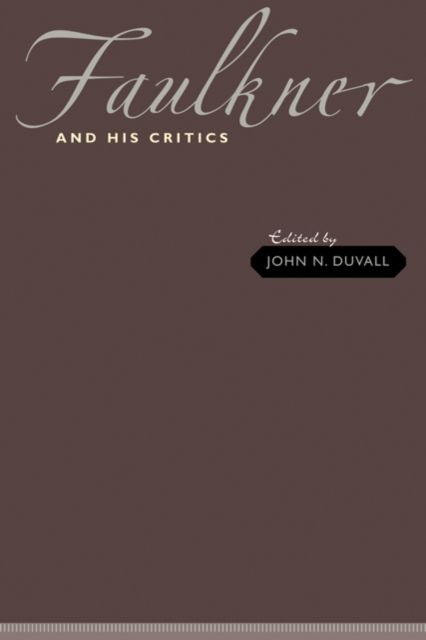 Produktbild: Faulkner and His Critics
