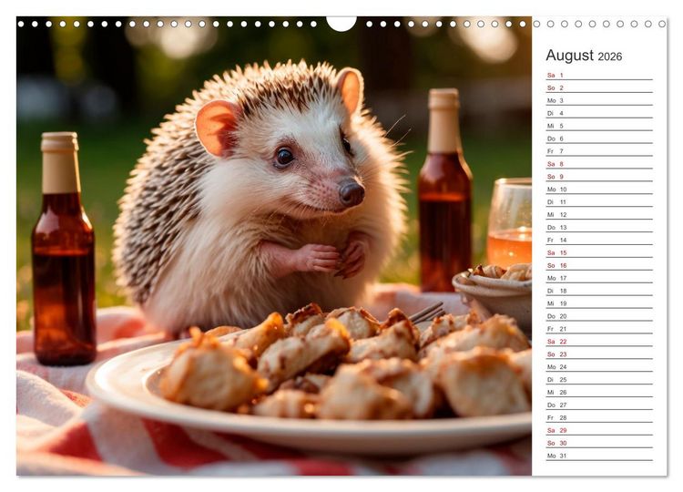 Produktbild: Stachelstars (Wandkalender 2026 DIN A3 quer), CALVENDO Monatskalender