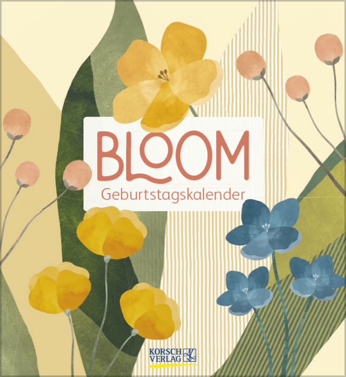 Produktbild: Geburtstagskalender Bloom