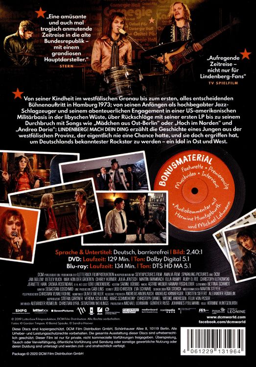 Produktbild: Lindenberg! Mach dein Ding (+DVD)