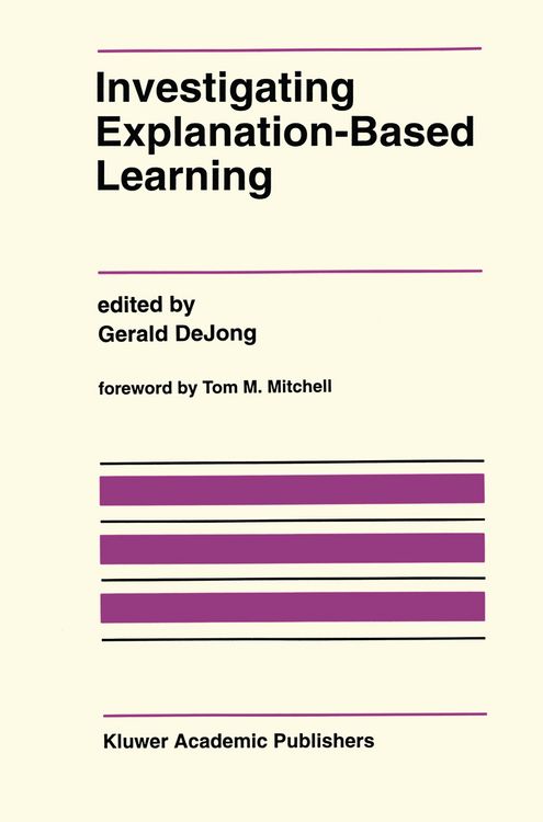 Produktbild: Investigating Explanation-Based Learning