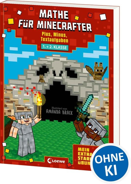 Produktbild: Mathe f&uuml;r Minecrafter - Mein extrastarkes &Uuml;bungsbuch
