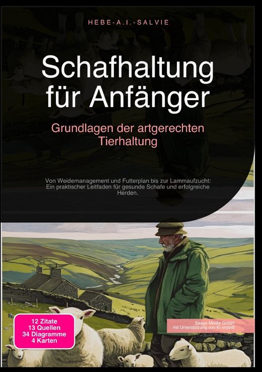 Produktbild: Schafhaltung f&uuml;r Anf&auml;nger: Grundlagen der artgerechten Tierhaltung