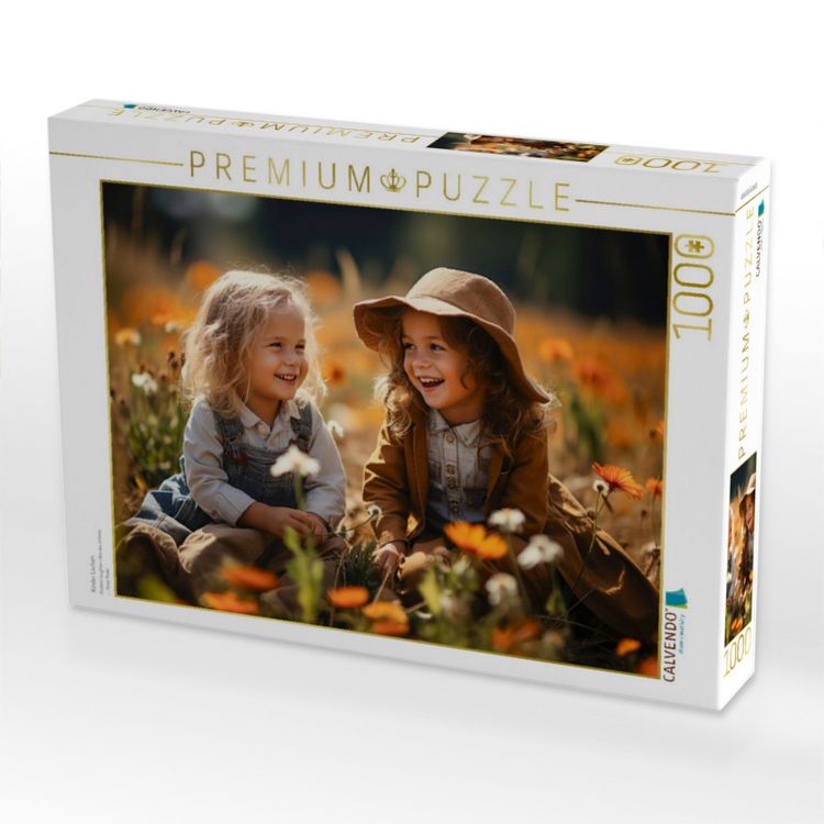 Produktbild: CALVENDO Puzzle Kinder Lachen | 1000 Teile Lege-Gr&ouml;&szlig;e 64x48cm Foto-Puzzle f&uuml;r gl&uuml;ckliche Stunden