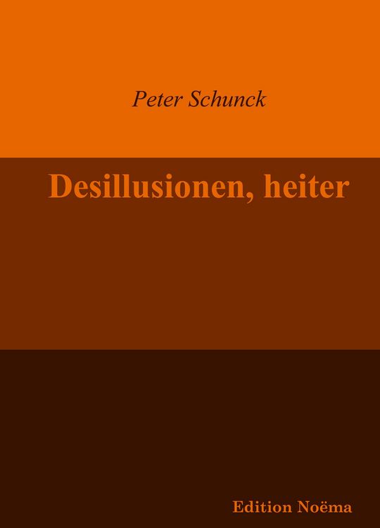 Produktbild: Desillusionen, heiter
