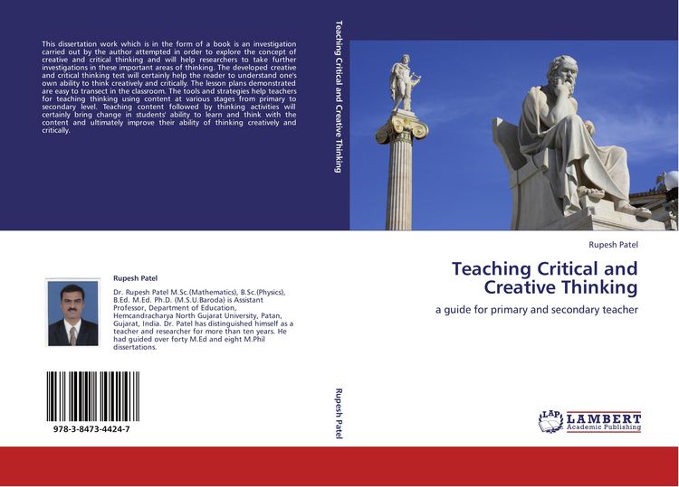 Produktbild: Teaching Critical and Creative Thinking