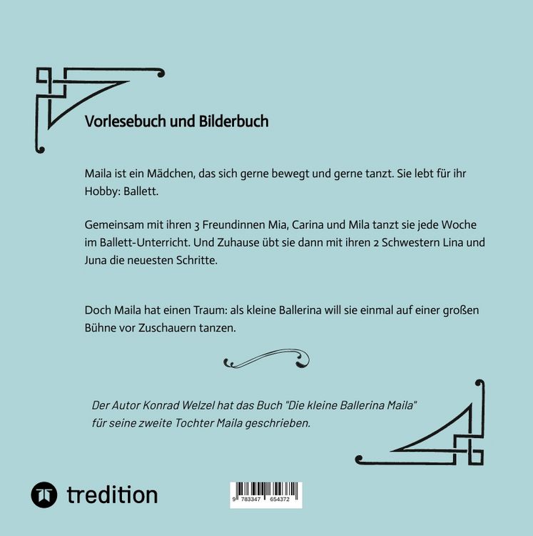 Produktbild: Die kleine Ballerina Maila