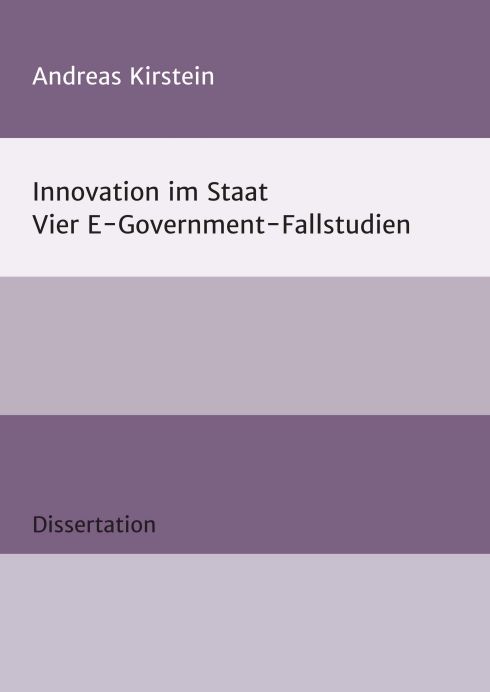 Produktbild: Innovation im Staat