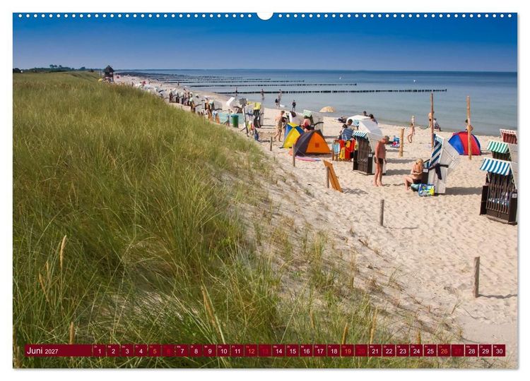 Produktbild: Mecklenburg &ndash; Vorpommern, Sch&ouml;nheiten im Land der Ostseek&uuml;ste (hochwertiger Premium Wandkalender 2027 DIN A2 quer), Kunstdruck in Hochglanz