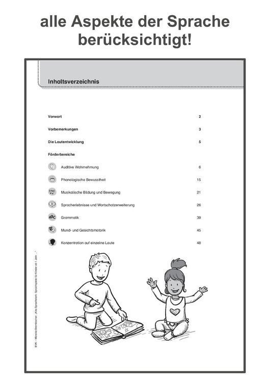 Produktbild: Kita Sprachstark: Sprachspiele f&uuml;r Kinder ab 1 Jahr